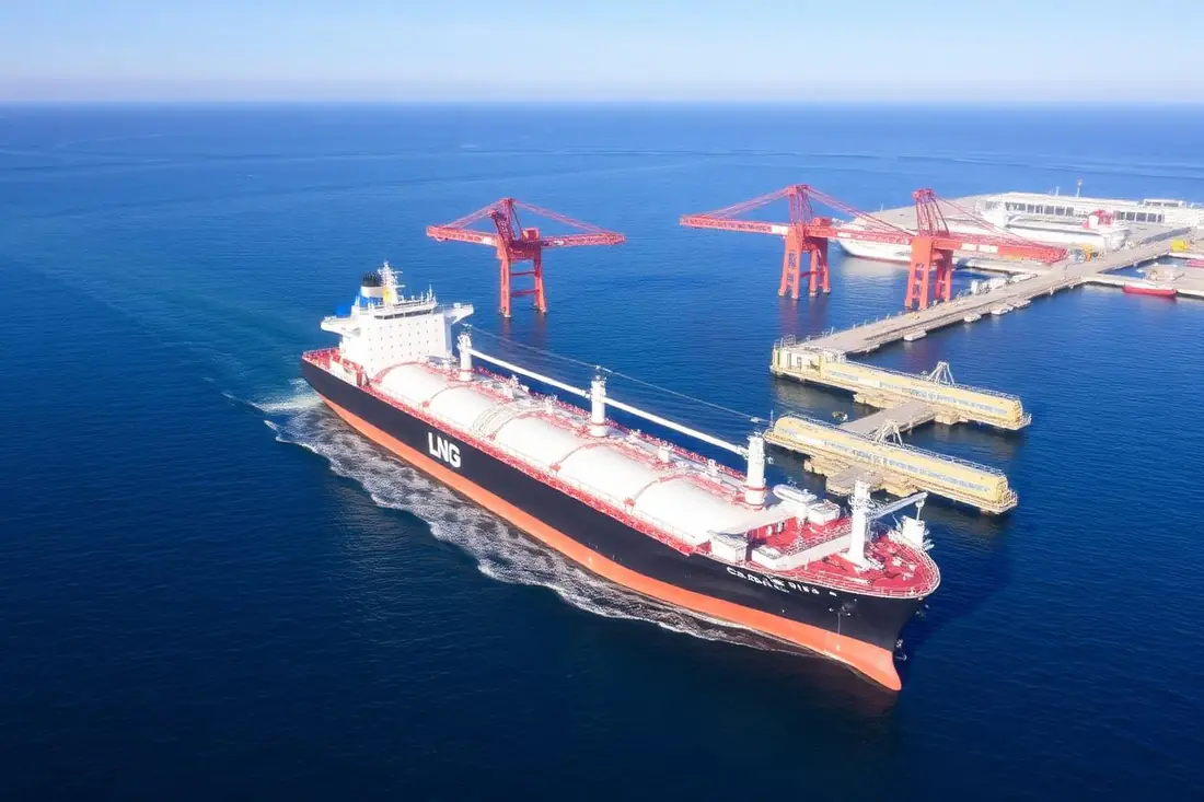 Export jetty and carrier loading