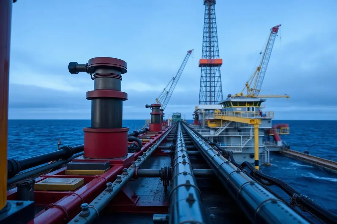Production deck and riser manifolds