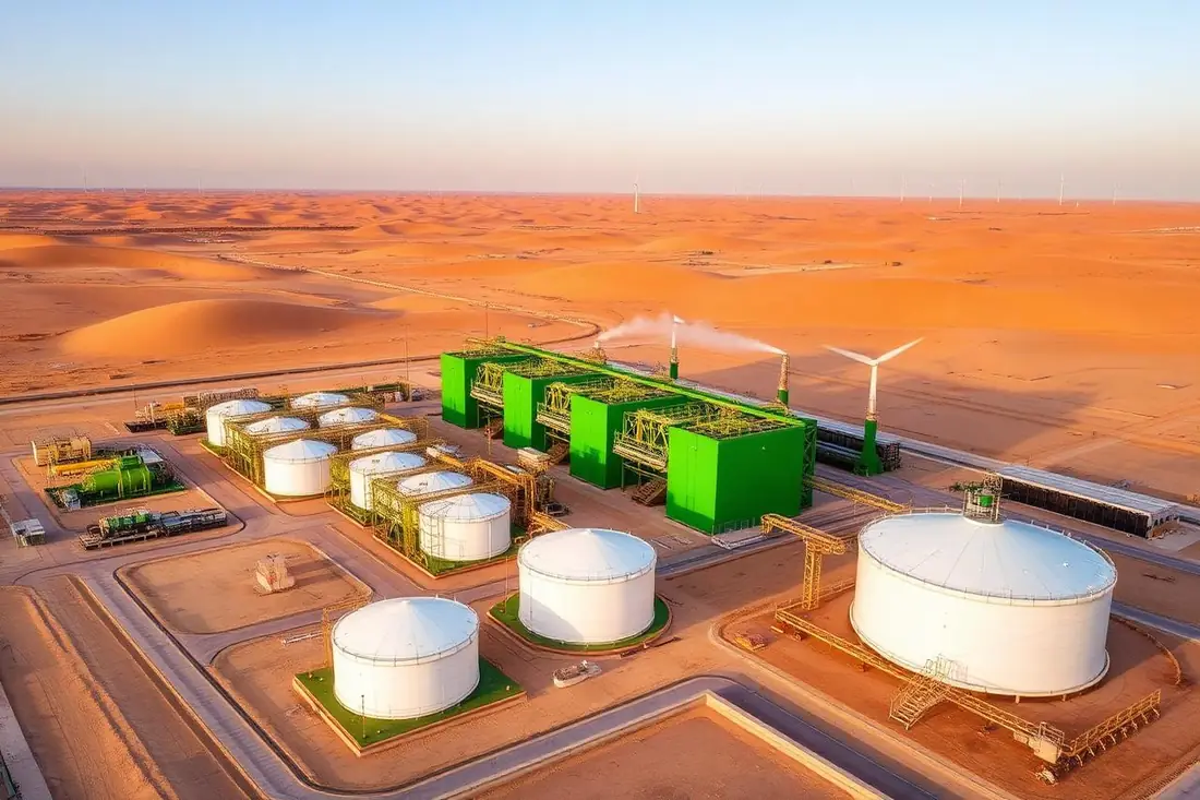 Ammonia synthesis and storage tanks